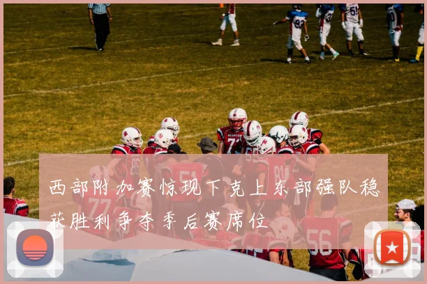 西部附加赛惊现下克上东部强队稳获胜利争夺季后赛席位